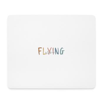 Flugbegleiter Geschenk - Muttertag Geschenk - Mousepad (Querformat) - Weiß - Vorne