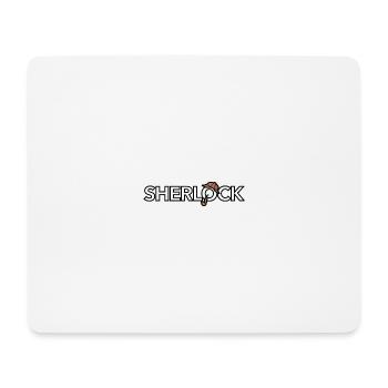 Sherlock Holmes (white) - Mouse Pad (horizontal) - white - Front