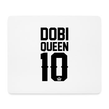 Dobermann-Queen - Mousepad (Querformat) - Weiß - Vorne