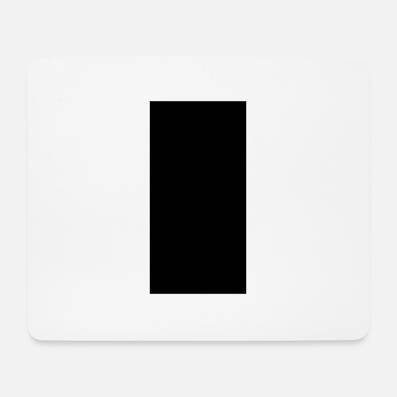 Rectangle - Mousepad (Querformat) - Weiß
