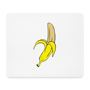 banana - Mouse Pad (horizontal) - white - Front