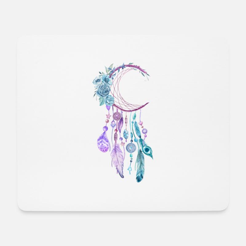 dream catcher - Mouse Pad (horizontal) - white