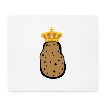 roi de la couronne koenigin princesse prince souverain k - Tapis de souris (format paysage) - blanc - Devant