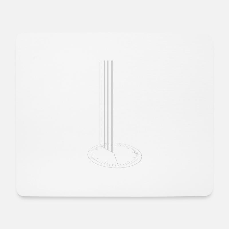 Interstellar_STAY - Mousepad (Querformat) - Weiß