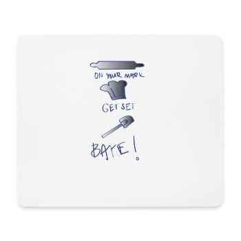 Cake cake decorator baker bakery pastry - Mouse Pad (horizontal) - white - Front
