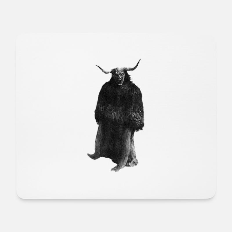 Teufel - Mousepad (Querformat) - Weiß