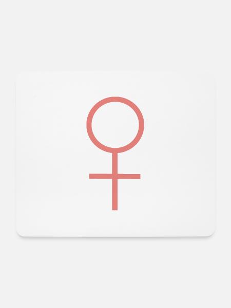 Frauentag - Mousepad (Querformat) - Weiß
