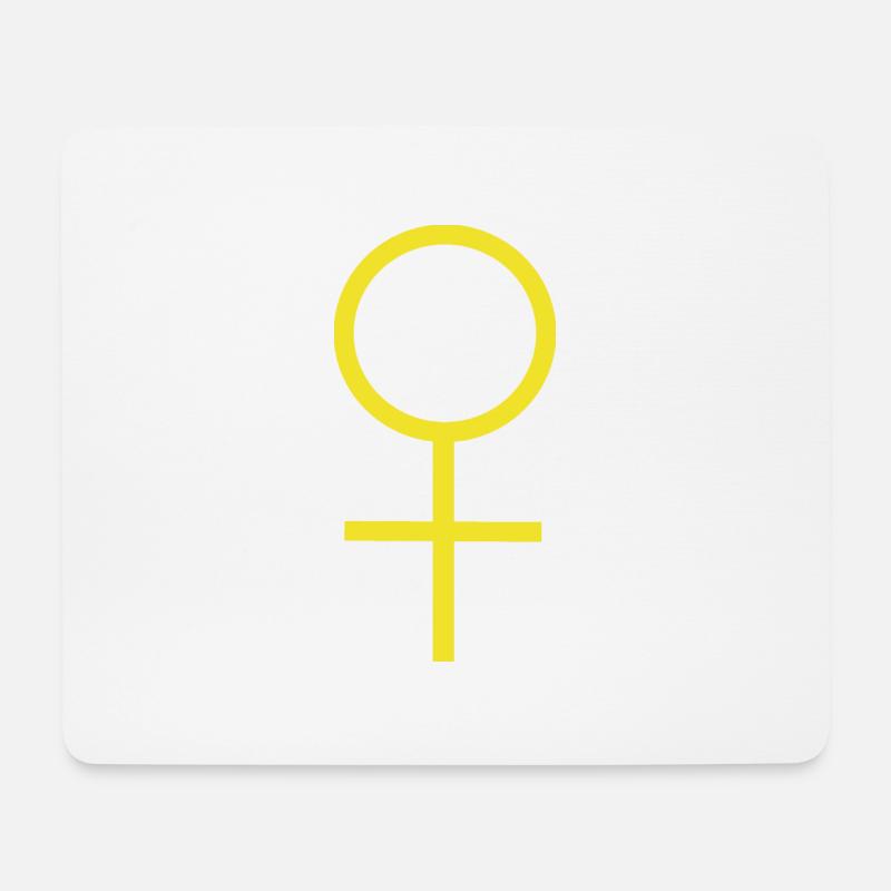Frauentag - Mousepad (Querformat) - Weiß