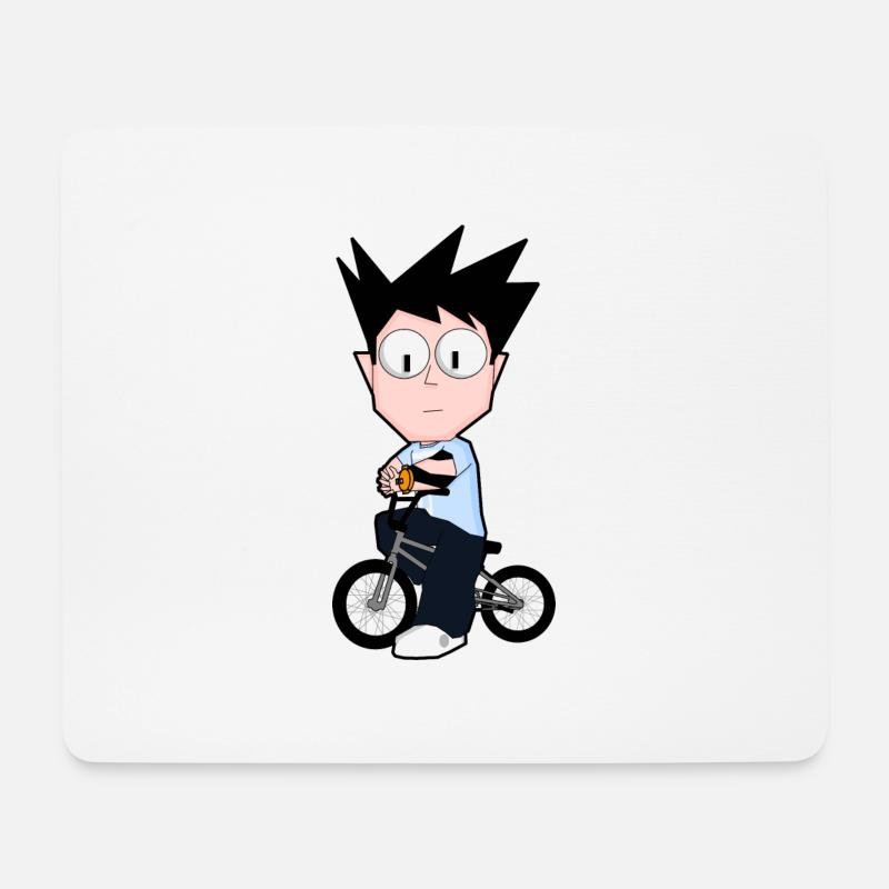 FRITZ - BMX - Mouse Pad (horizontal) - white