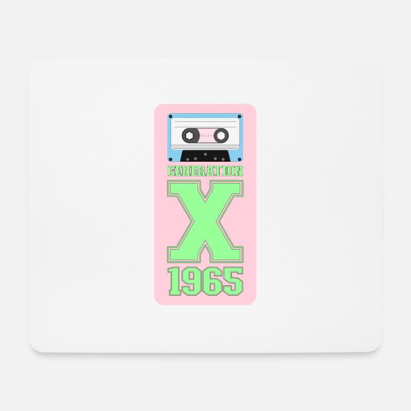 1965 Generation X psichedelic - Mousepad (Querformat) - Weiß