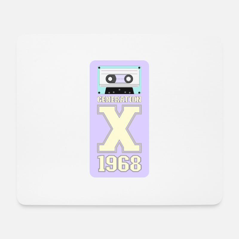 1968 Generation X Rock n Roll - Mousepad (Querformat) - Weiß