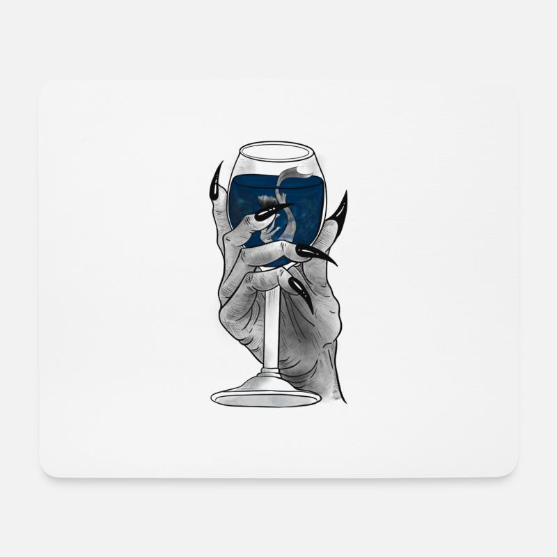 Devils Drink - Mousepad (Querformat) - Weiß
