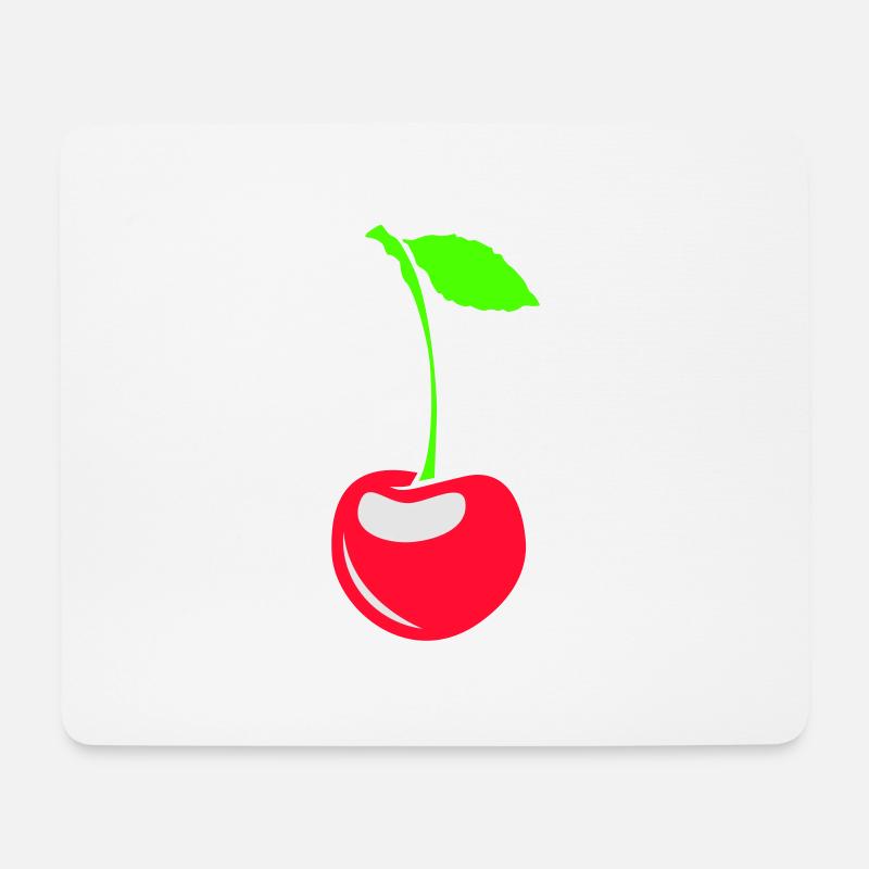 Cherry - Mousepad (Querformat) - Weiß
