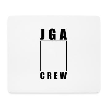 JGA Crew Leer - Mousepad (Querformat) - Weiß - Vorne