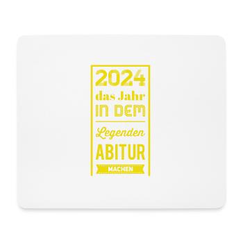 Chemise Abi - Tapis de souris (format paysage) - blanc - Devant