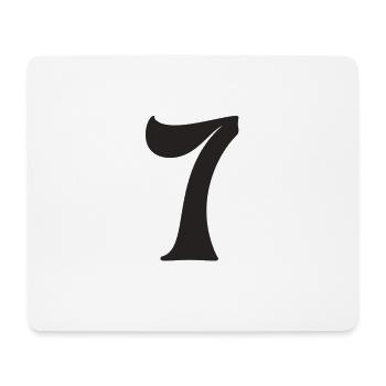 7 - Mouse Pad (horizontal) - white - Front