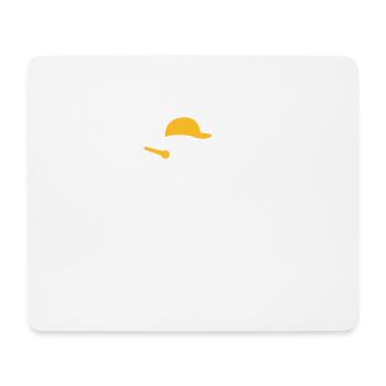 Hiphop Rapper - Mousepad (Querformat) - Weiß - Vorne