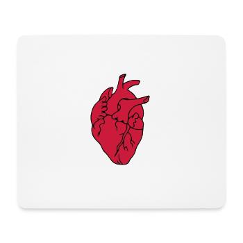 I love crise cardiaque organe vasculaire cardiaque 2c - Tapis de souris (format paysage) - blanc - Devant
