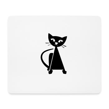 cat - Mouse Pad (horizontal) - white - Front