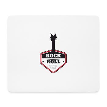 ROCK 'N' ROLL SINCE 1990 - Mouse Pad (horizontal) - white - Front