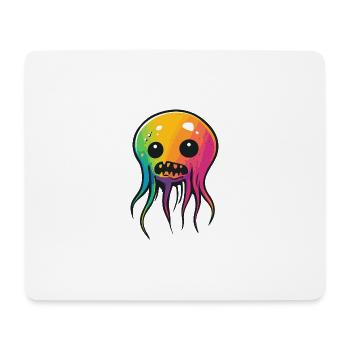Jellyfish Halloween Animal - Mouse Pad (horizontal) - white - Front