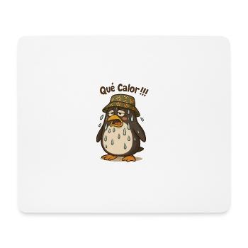 qué calor ! - Tapis de souris (format paysage) - blanc - Devant