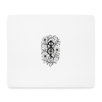 Floral Justice - Mouse Pad (horizontal) - white - Front