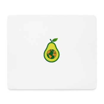 Avocado Love – Healthy & Happy - Mouse Pad (horizontal) - white - Front