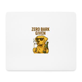 Labrador Lifestyle – Party Hard, Bark Harder - Mousepad (Querformat) - Weiß - Vorne