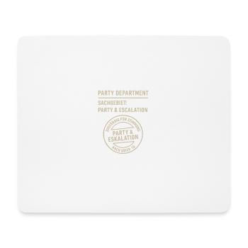 Party & Escalation Screen Printing Design - Mouse Pad (horizontal) - white - Front