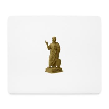 Enseigner la philosophie avec un smartphone - Tapis de souris (format paysage) - blanc - Devant