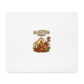 Glamping Dream Festival Queen Diva Style Frauen - Mousepad (Querformat) - Weiß - Vorne