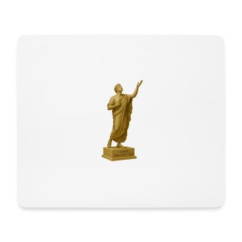 Statue d’art de l’espoir céleste - Tapis de souris (format paysage) - blanc - Devant