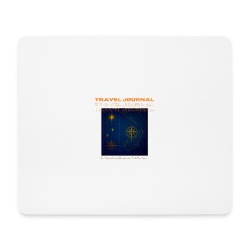 Nautical Travel Notebook - Mouse Pad (horizontal) - white - Front