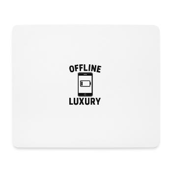 Offline Luxus Motiv - Mousepad (Querformat) - Weiß - Vorne