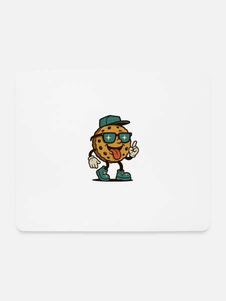Cookie Walker - Mousepad (Querformat) - Weiß