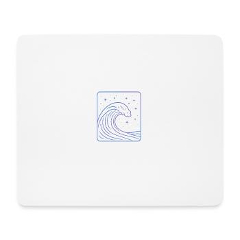 Cosmic Wave - Mouse Pad (horizontal) - white - Front