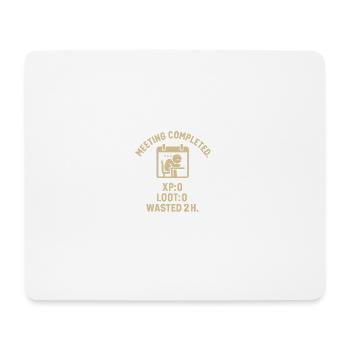 Réunion de jeu humoristique Imprimer - Tapis de souris (format paysage) - blanc - Devant