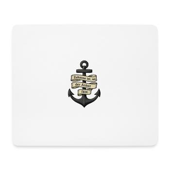 Home is where the anchor drops - Home - Family - Mouse Pad (horizontal) - white - Front