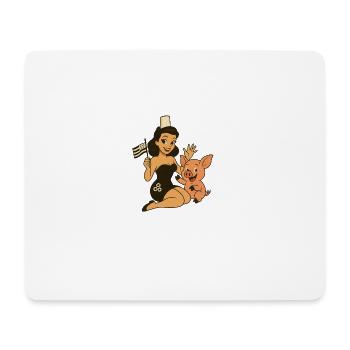 Breton Vintage style - Mouse Pad (horizontal) - white - Front