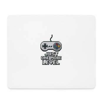 Pixel Neon Game Controller Design - Mousepad (Querformat) - Weiß - Vorne