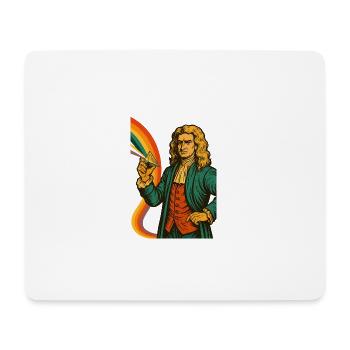 Psychedelische Kunst Big Count - Mousepad (Querformat) - Weiß - Vorne