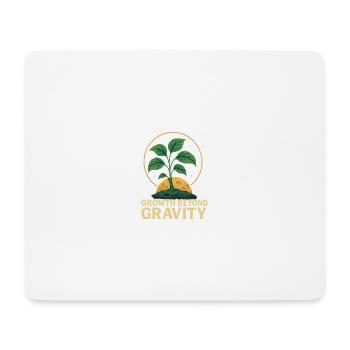 "Mystical Plant – Trendy Nature Art" - Mouse Pad (horizontal) - white - Front
