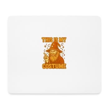 C’est mon costume - Tapis de souris (format paysage) - blanc - Devant