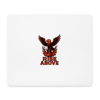 Rise Above – Strength and Glory - Mouse Pad (horizontal) - white - Front