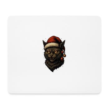 Black Christmas hangover - Mouse Pad (horizontal) - white - Front