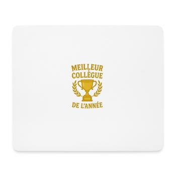 Meilleur Collège de l'année Trophée - Tapis de souris (format paysage) - blanc - Devant