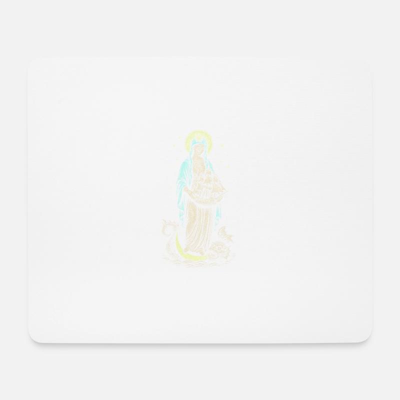 Stella Maris - Mousepad (Querformat) - Weiß
