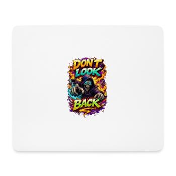 Dont Look Back Skeleton Neon - Mouse Pad (horizontal) - white - Front
