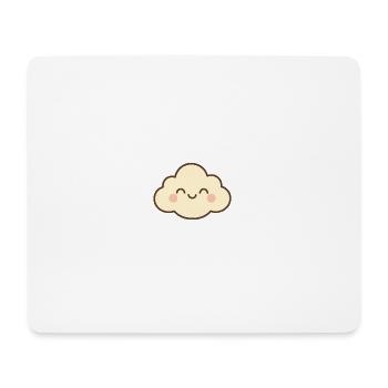 Cloud Sweet Smile - Mousepad (Querformat) - Weiß - Vorne